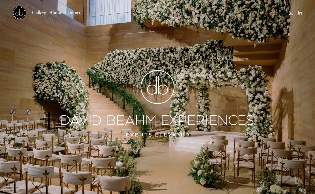 David Beahm Experiences - Event Design and Production