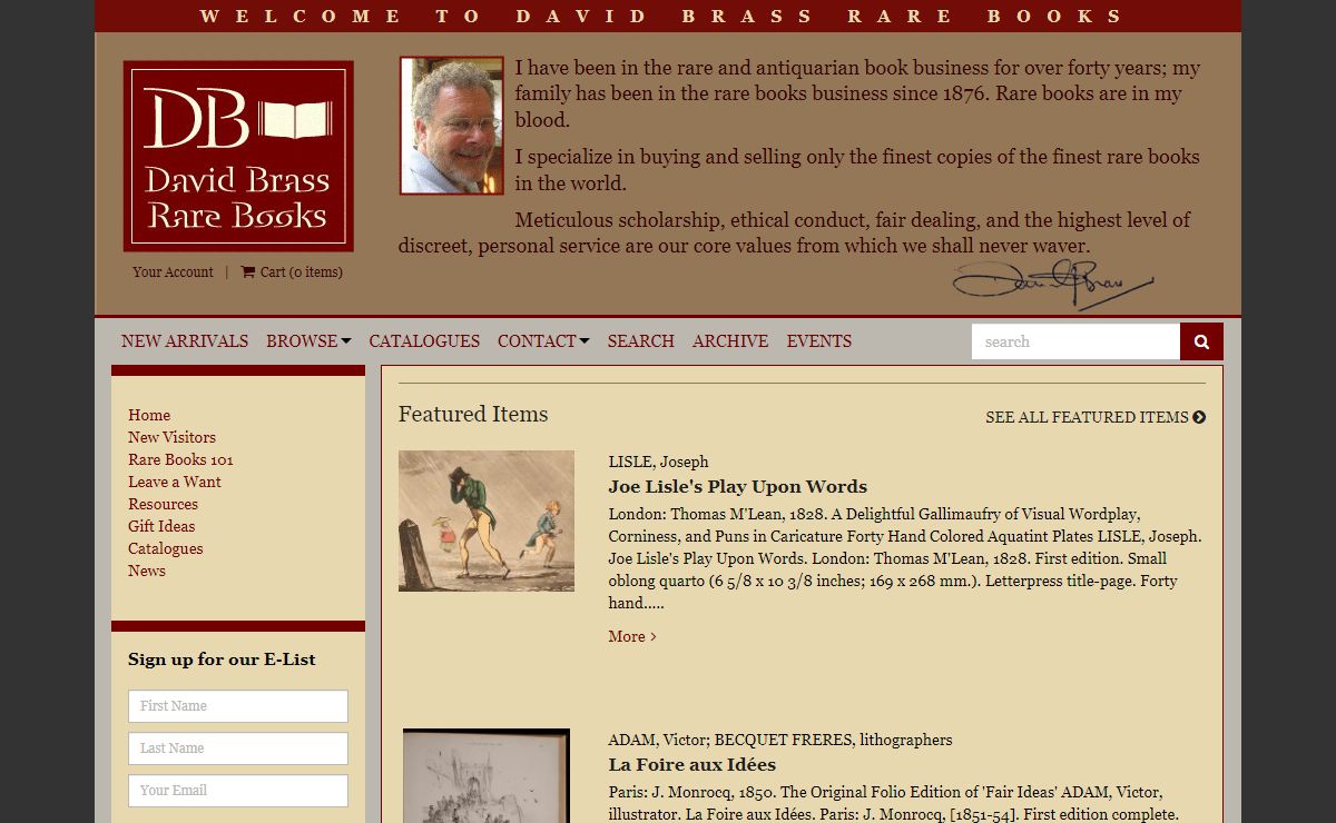 David Brass Rare Books