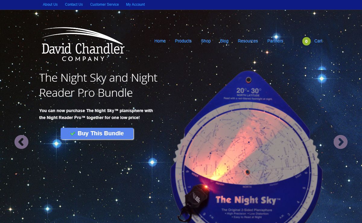 David Chandler Company, Inc. - Astronomy Observing Aids and Planispheres