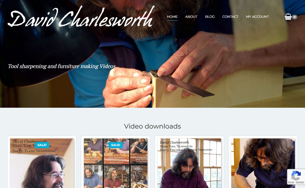David Charlesworth – Fine Furniture Making and Tool Tuning Videos