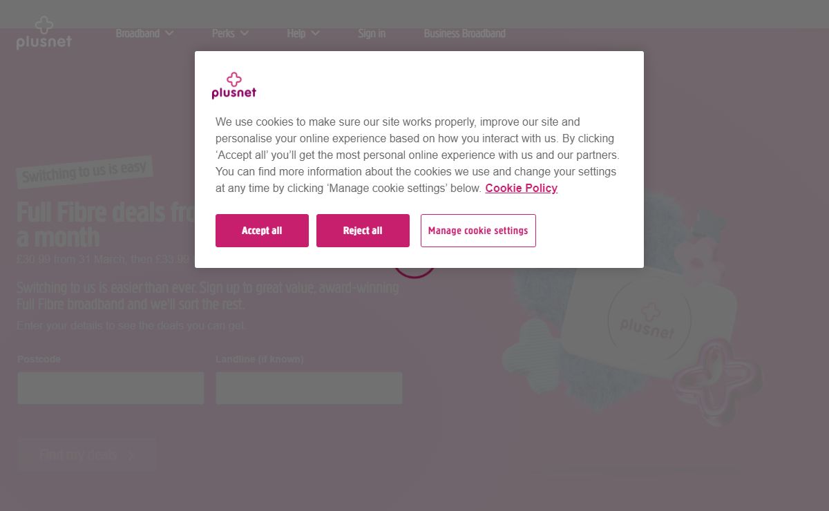 Multi-Award Winner with Even Faster UK Broadband | Plusnet