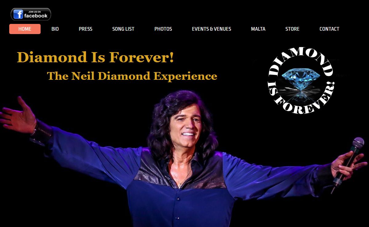 Neil Diamond Tribute Artist David J. Sherry