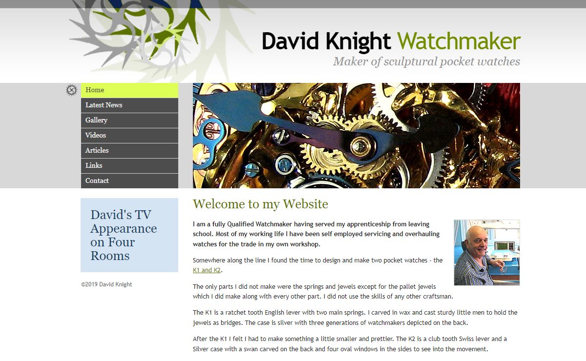 David Knight Watchmaker - Sculptural Pocket Watches