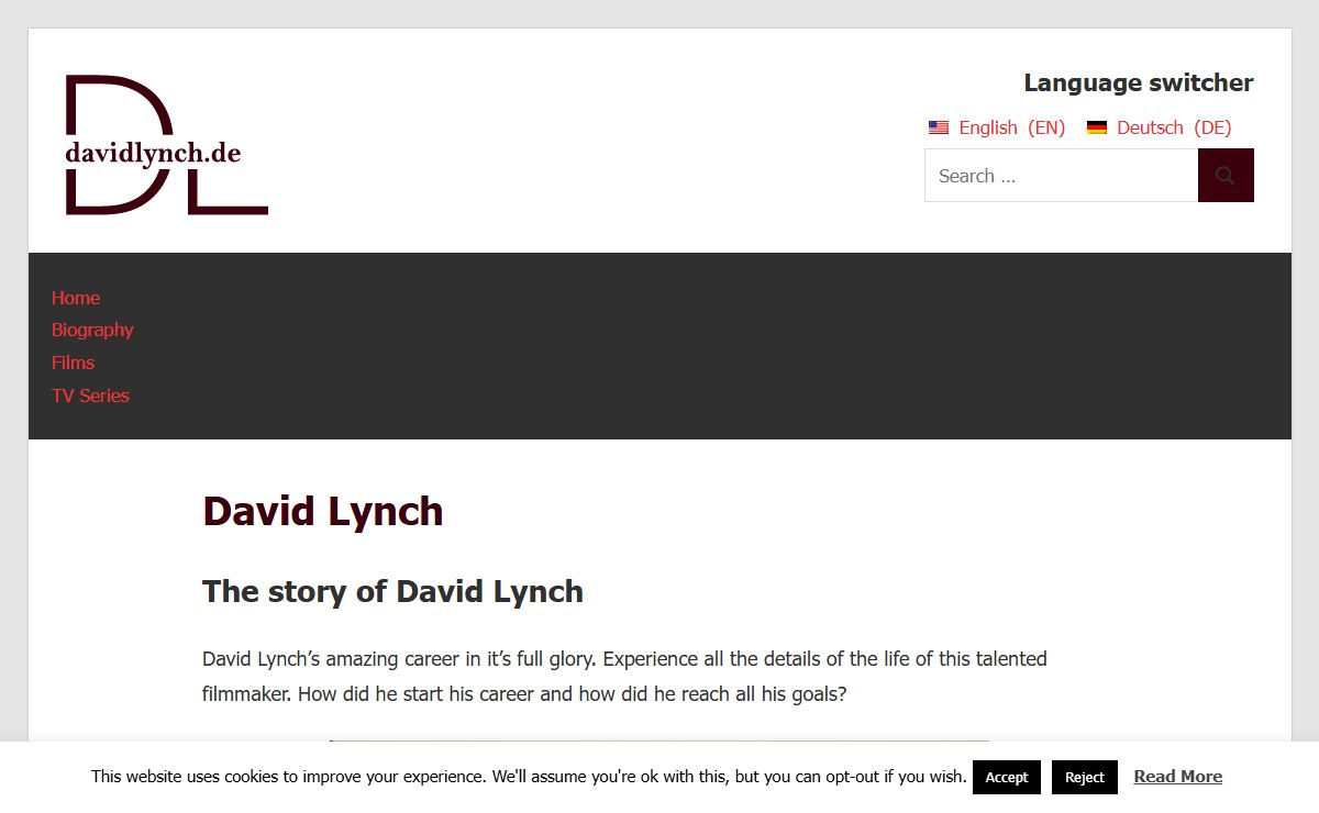 David Lynch - Davidlynch.de