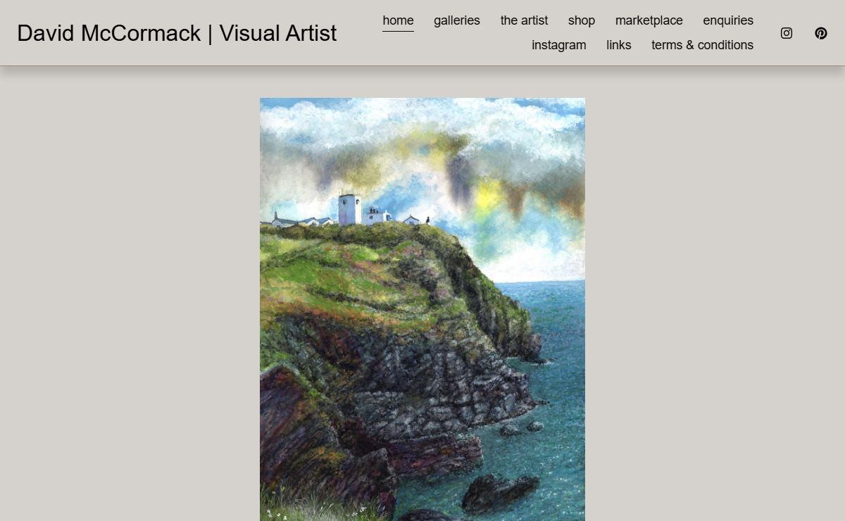 David McCormack | Visual Artist | Explore Unique Artwork - Shop Now