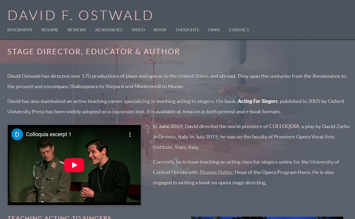 DAVID F. OSTWALD