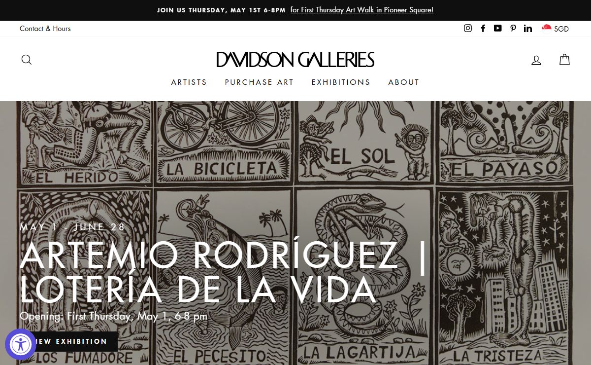 Davidson Galleries - Contemporary, Modern, and Antique Original Prints