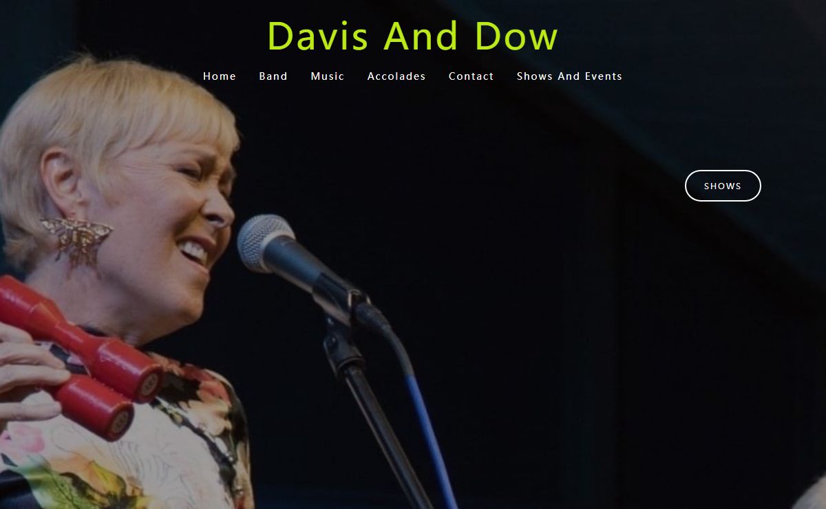 Jazz Duo Davis and Dow