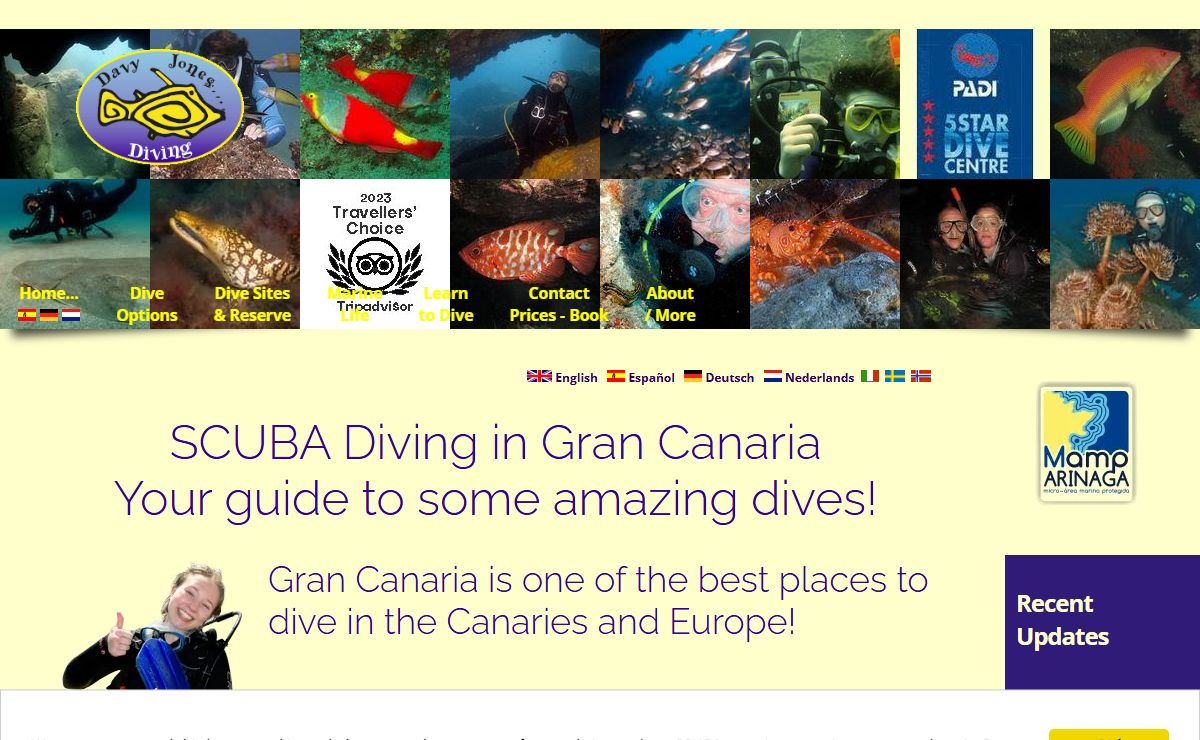 🤿Scuba Diving in Gran Canaria - Best dives - PADI 5-Star Dive Centre