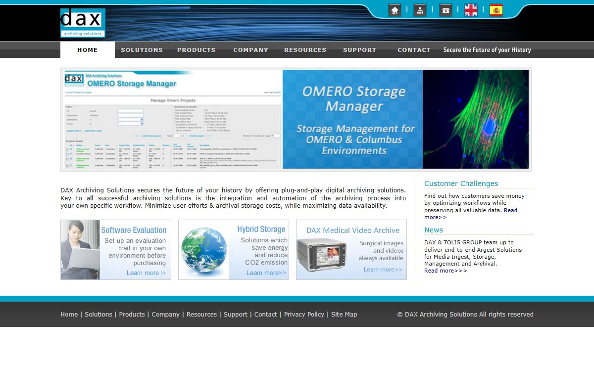 DAX | Archiving software, hardware for archiving to LTO and Blu-ray Disc