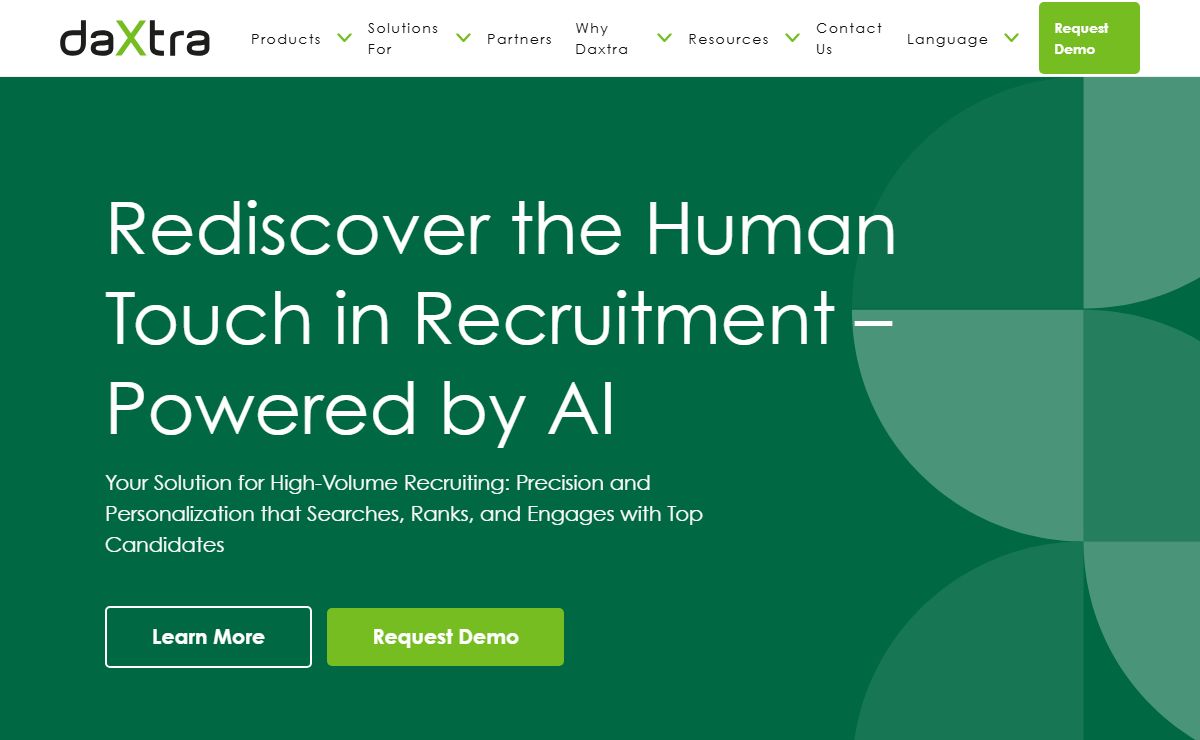 AI Software for Staffing and Recruitment | Daxtra