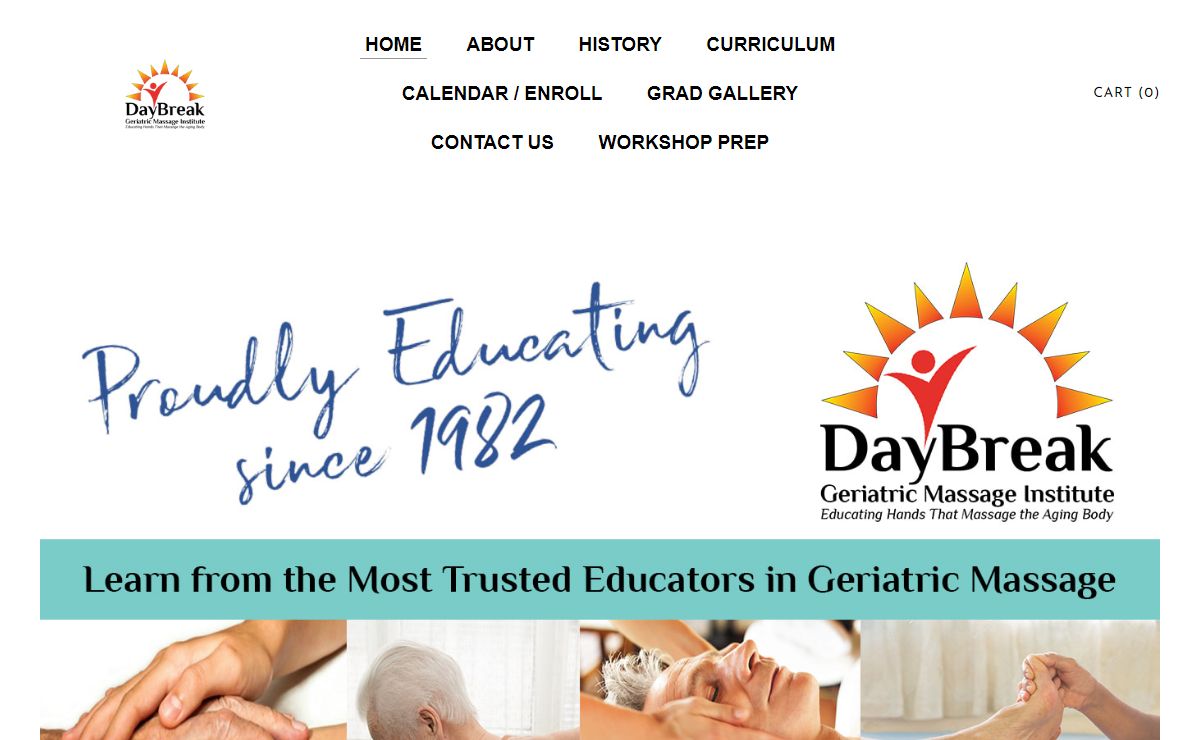 DAYBREAK GERIATRIC MASSAGE INSTITUTE - Daybreak Geriatric Massage Institute