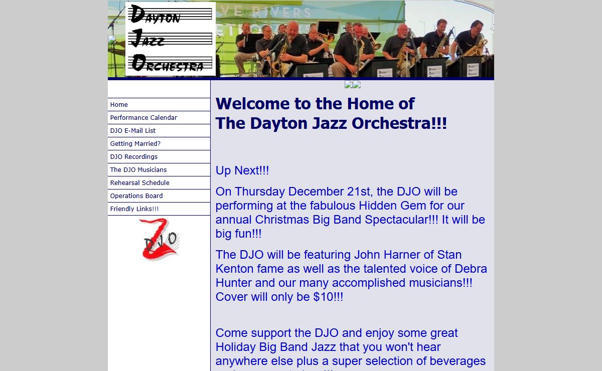 DaytonJazzOrchestra.Com