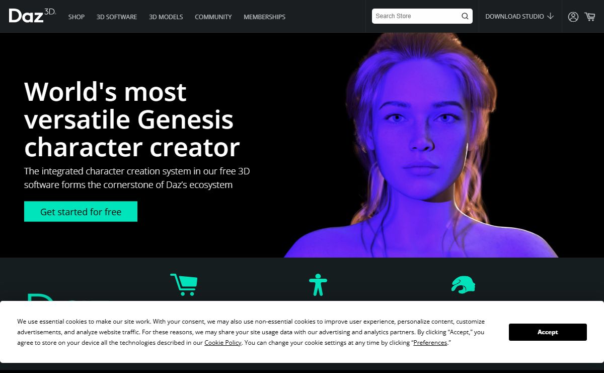 Daz 3D - 3D Models and 3D Software | Daz 3D