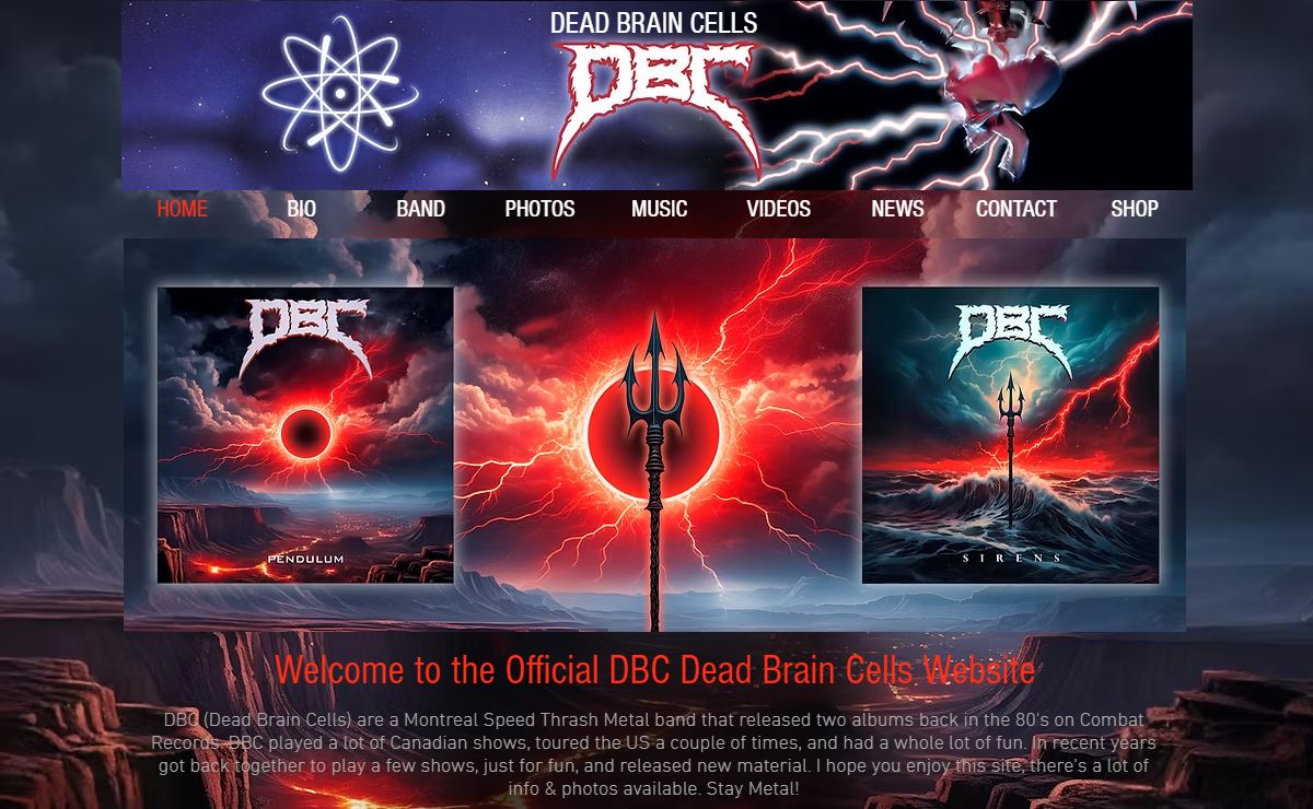 DBC - Dead Brain Cells | Thrash Metal Band