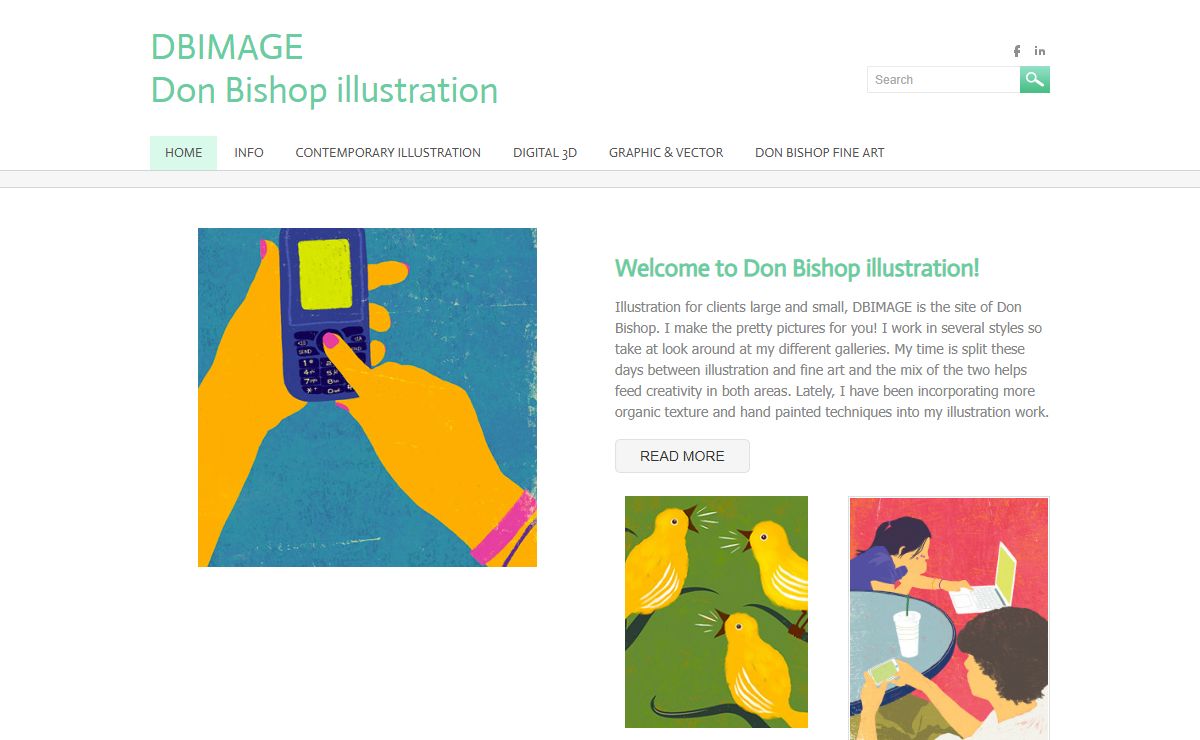 DBIMAGEDon Bishop illustration - DBIMAGE Don Bishop Creative Studio