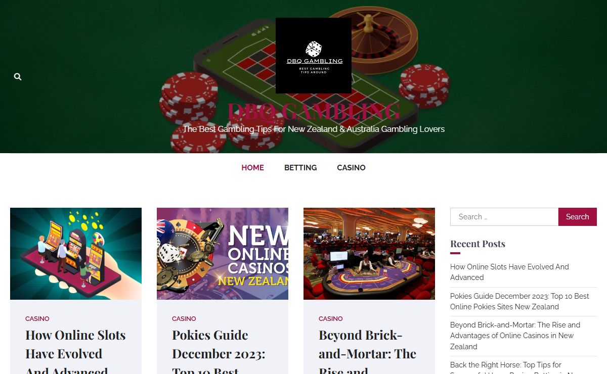 DBQ GAMBLING | Best Online Casino & Sports Betting Tips New Zealand & Australia