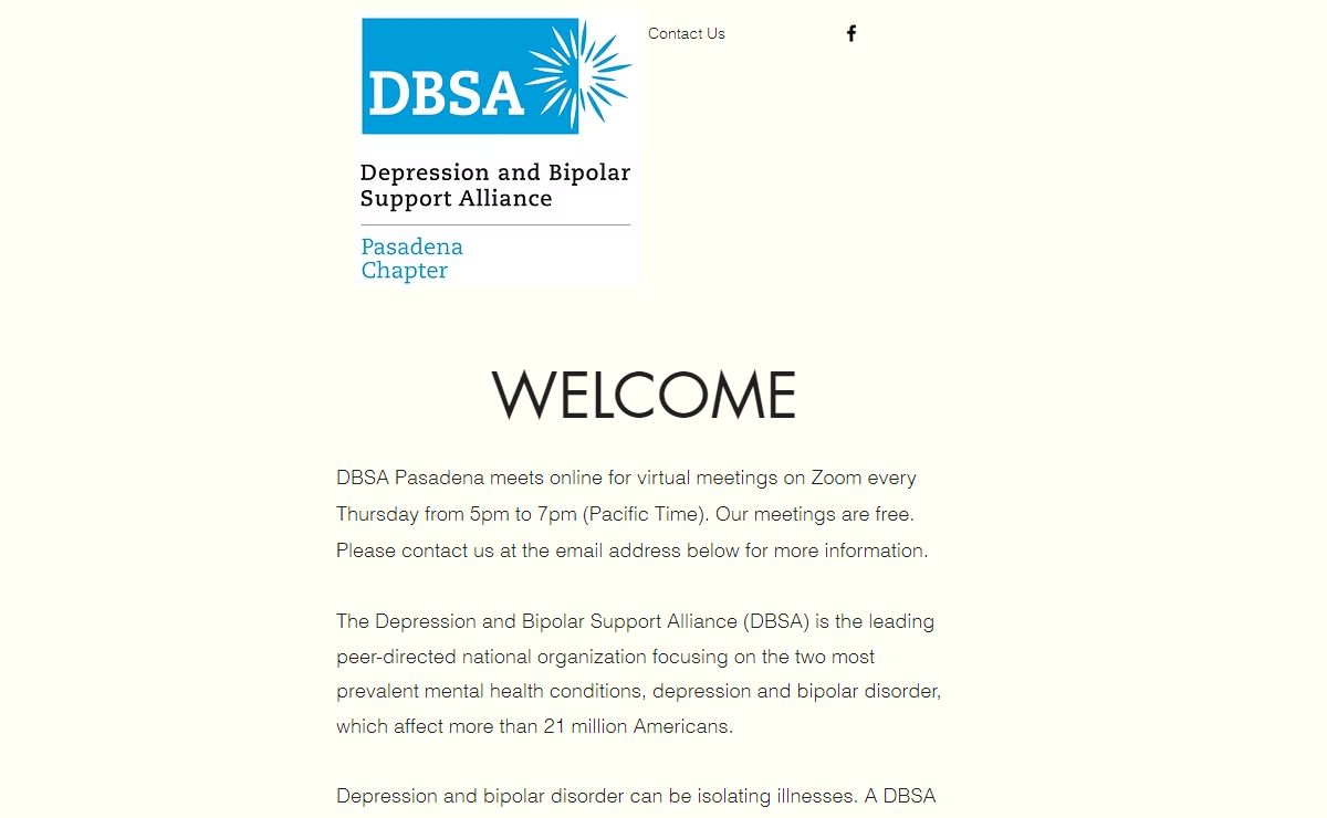 Home | DBSA Pasadena