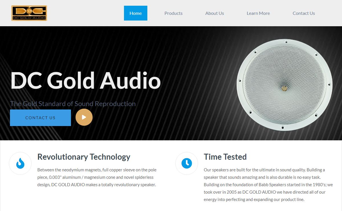 DC Gold Audio