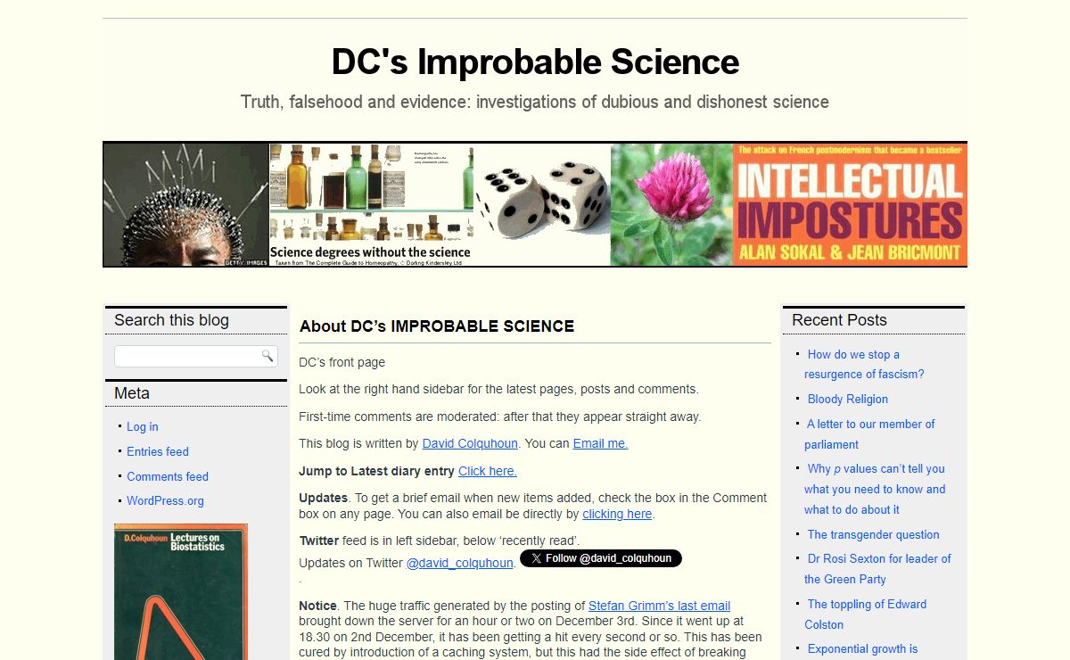 About DC's IMPROBABLE SCIENCE - DC's Improbable Science