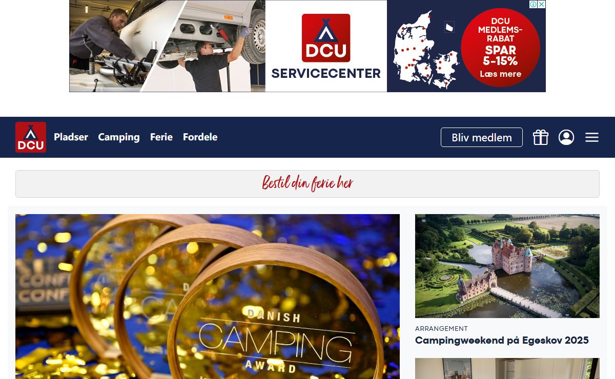 Alt til din campingferie | DCU