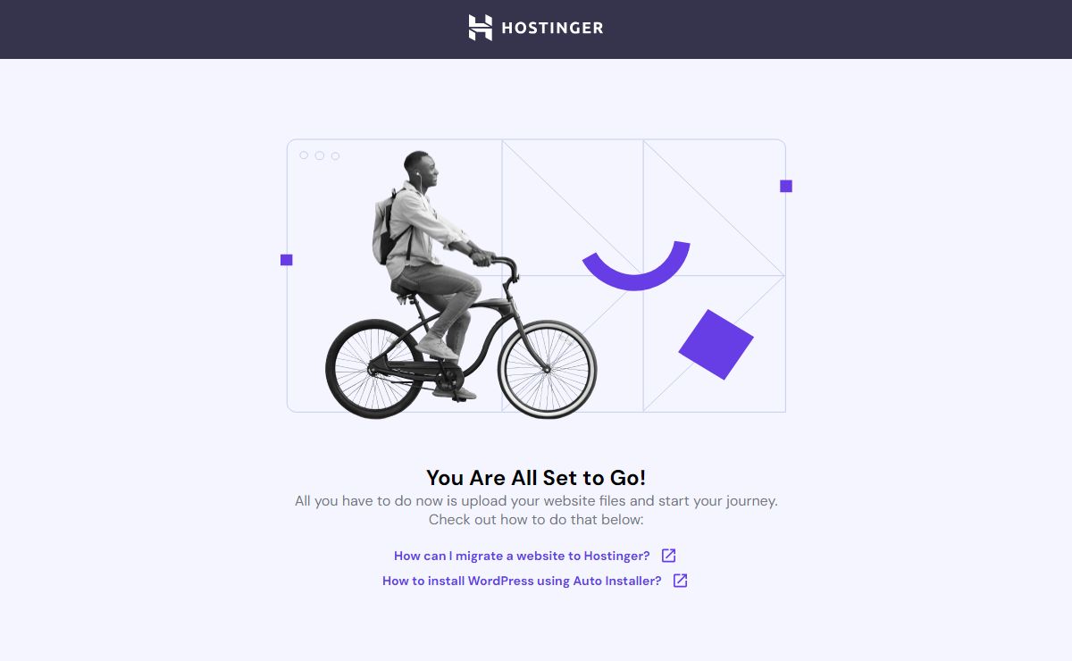 Default page