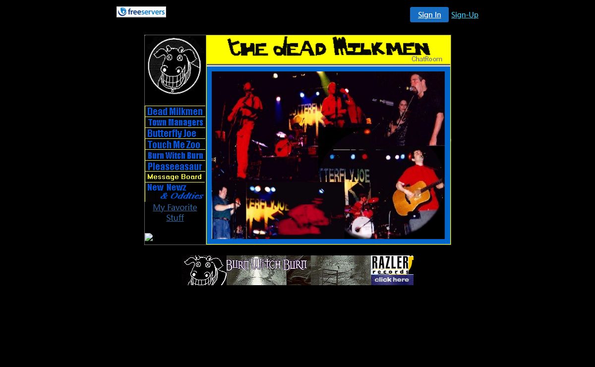 Dead Milkmen/Town Managers/ButterFly Joe/Touch Me Zoo/Burn Witch Burn + Pleaseeasaur