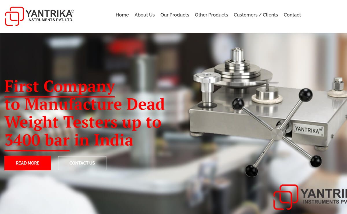Welcome to Yantrika Instruments Pvt. Ltd