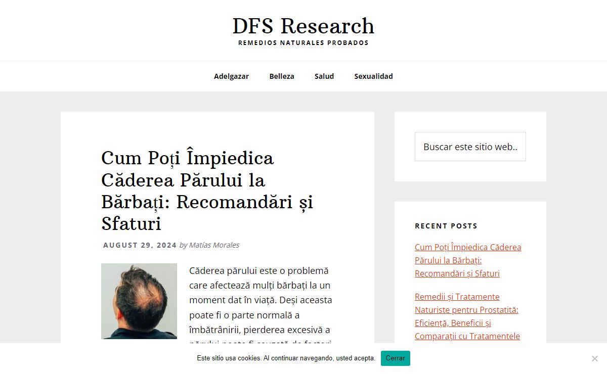 DFS Research – Remedios naturales probados