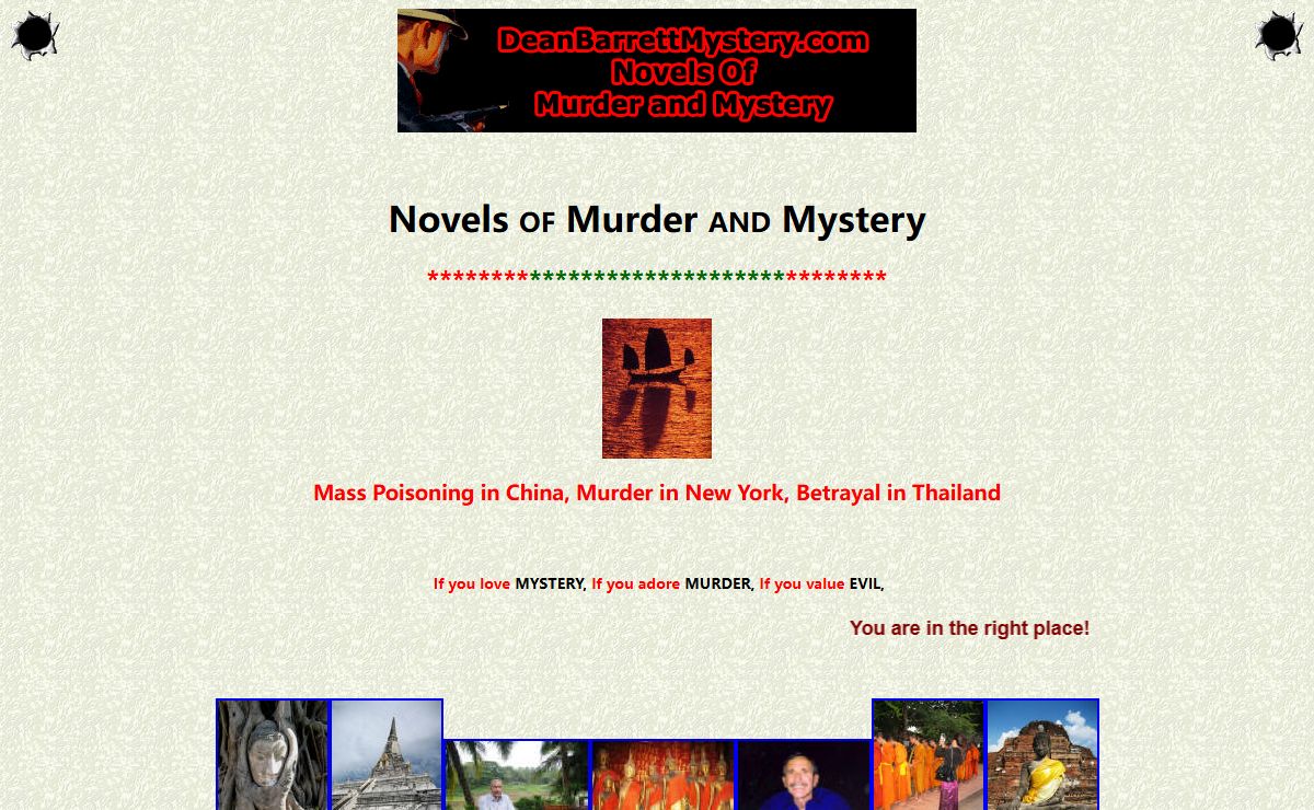 Mystery Novels of Dean Barrett