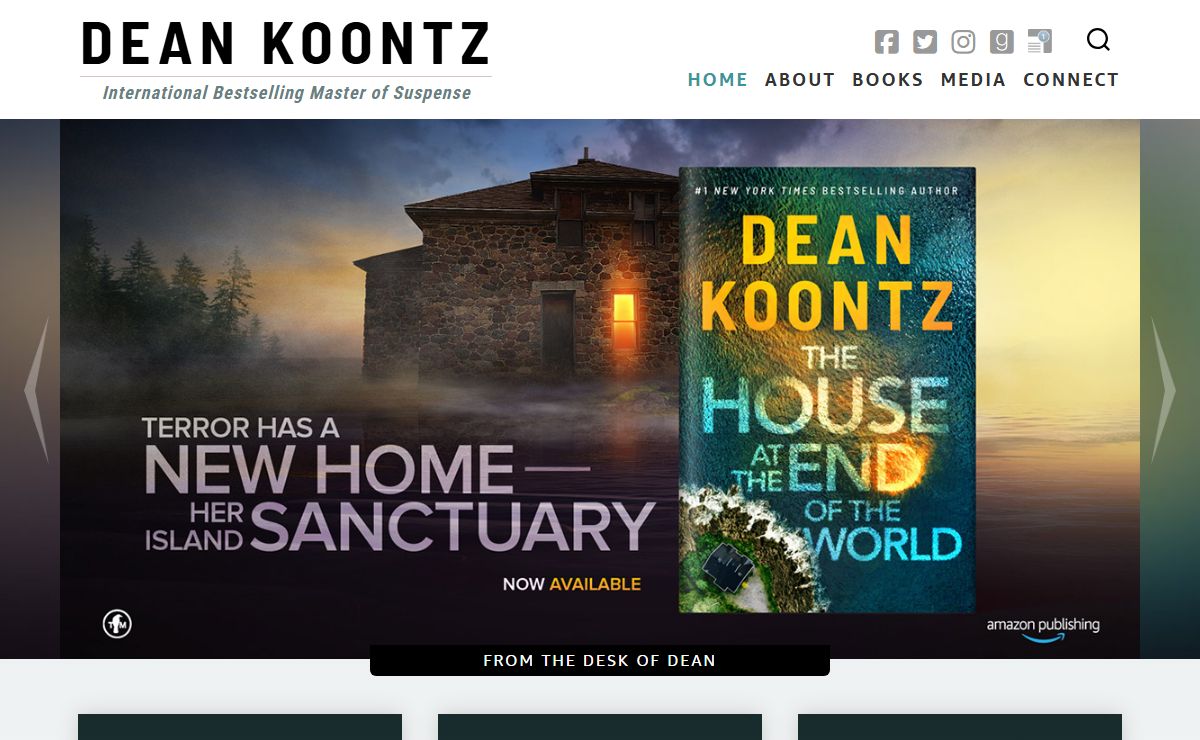 Dean Koontz – International Bestselling Master of Suspense