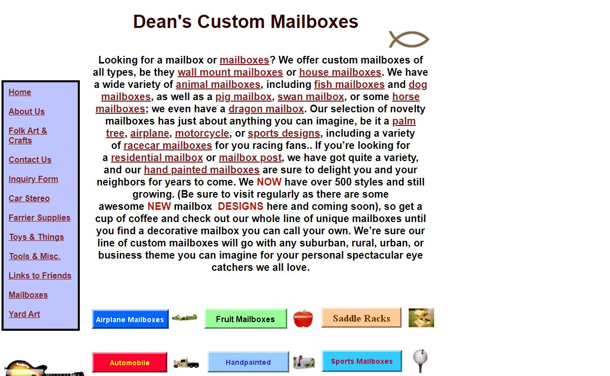Custom mailboxes, fish mailboxes, mailbox, dog mailboxes, animal mailboxes