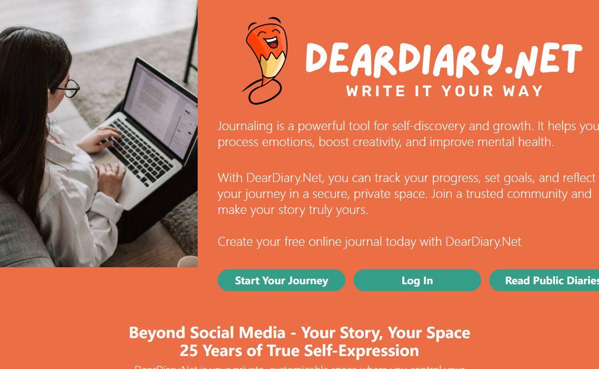 DearDiary.Net | Free Online Diary / Journal