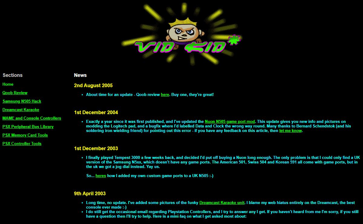 Vid Kid - Quality Video Gaming