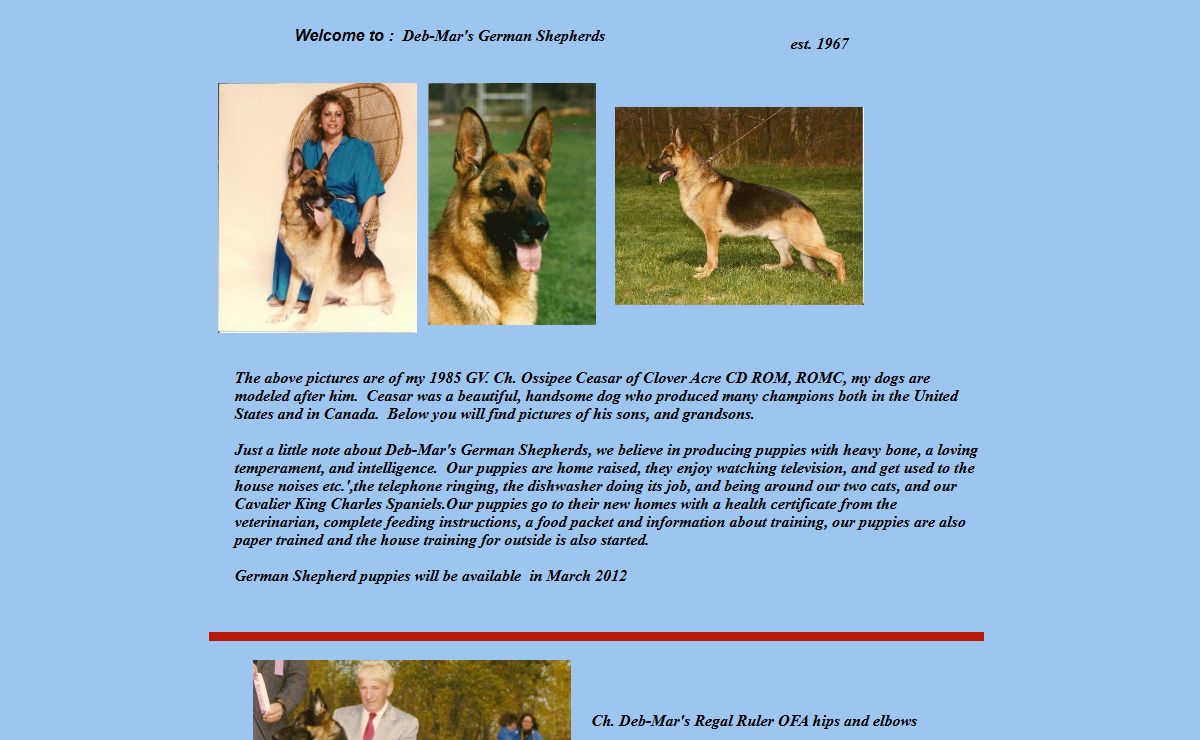 Deb-Mar's German Shepherds