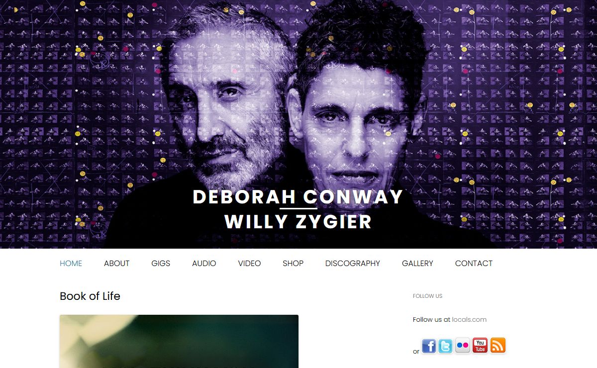 Deborah Conway Willy Zygier | Weblog of Deborah Conway and Willy Zygier