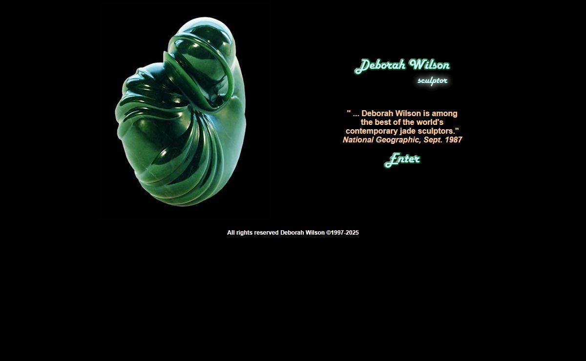 Deborah Wilson - Jade Sculptor