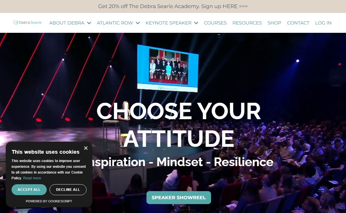 Debra Searle MVO MBE Home Page