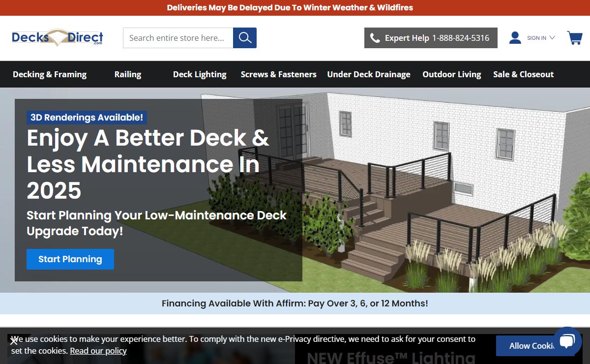 Decking Materials | Shop Deck Materials & Accessories - DecksDirect