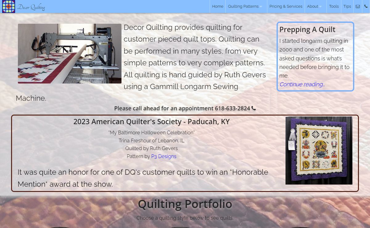 Home - Decor Quilting