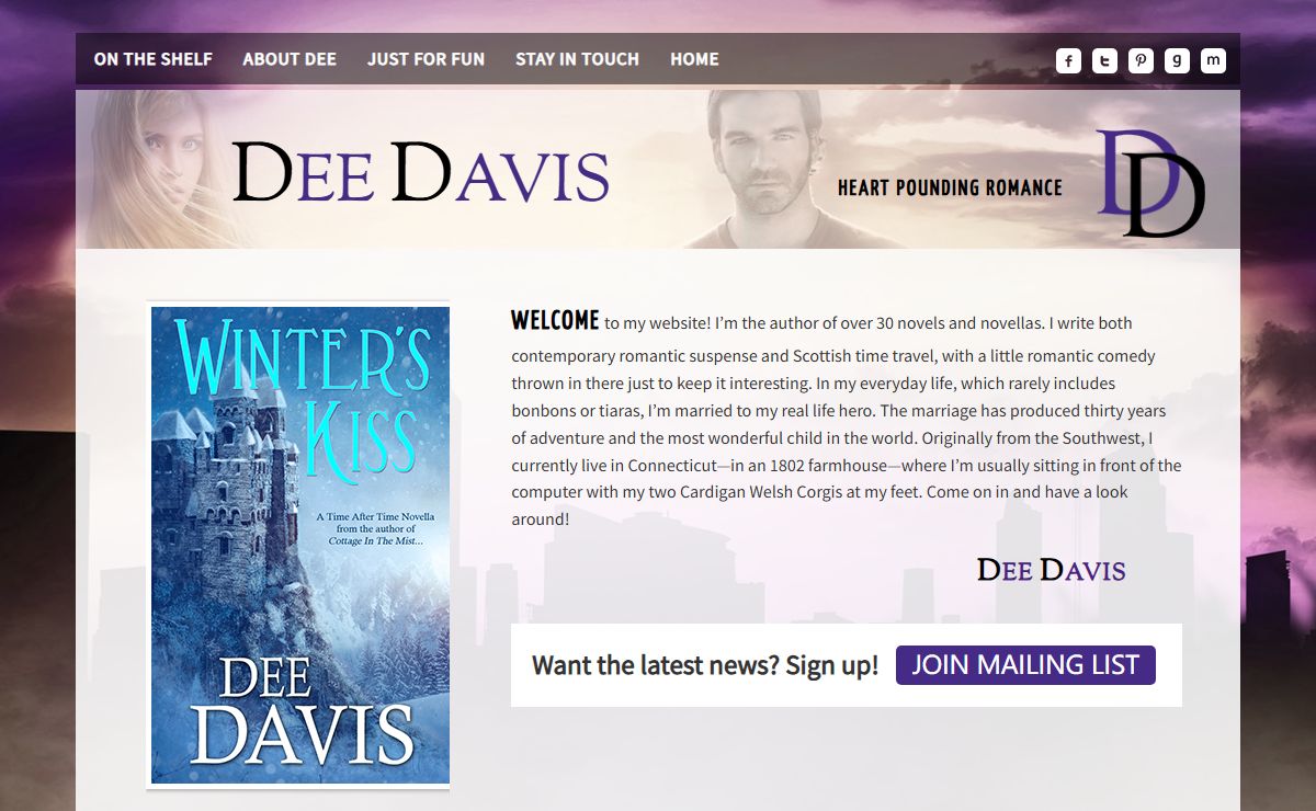 Bestselling Author Dee Davis