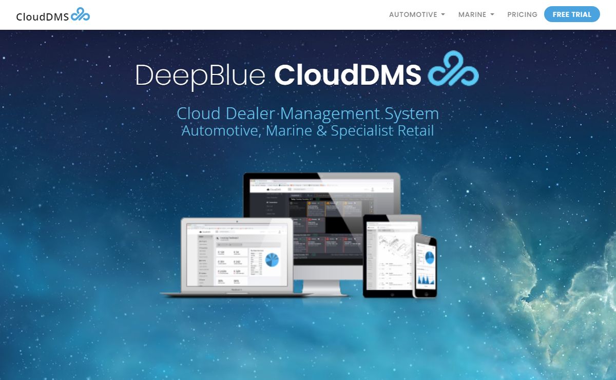 Dealer Management System (DMS). Motorcycle & Car DMS. Marine ERP. Deep Blue CloudDMS
