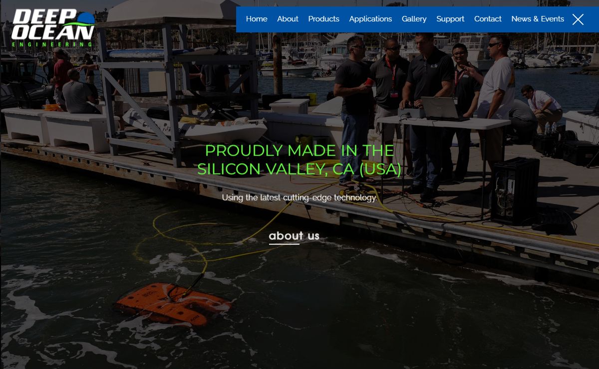 Underwater ROV, USV - Underwater Drones - Deep Ocean Engineering