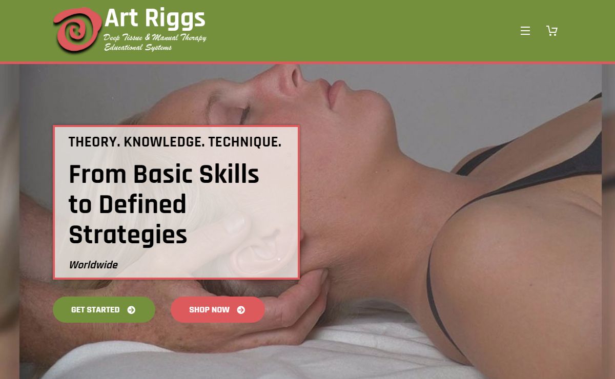 Deep Tissue Massage DVDs | Art Riggs DTMTES