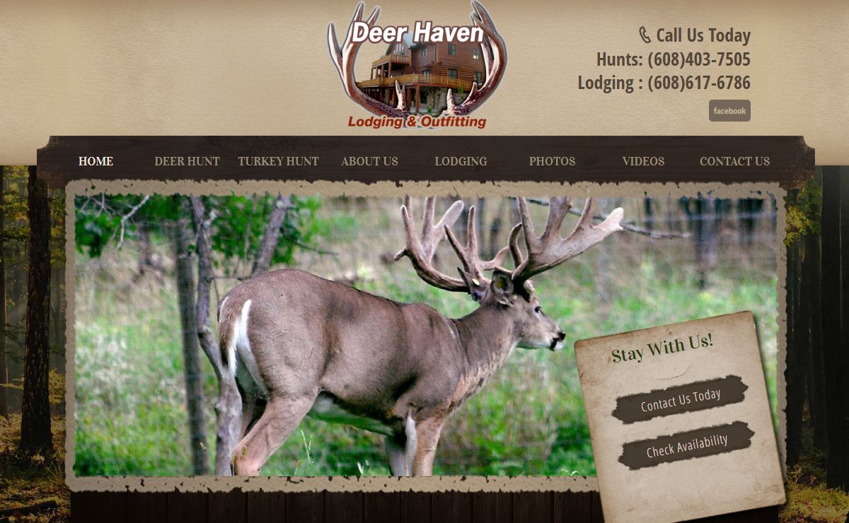Home | Deer Haven Acres Lodge | Adams, WI