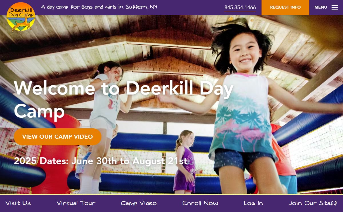 Deerkill Day Camp, Rockland New York (Near NYC), Summer Camp