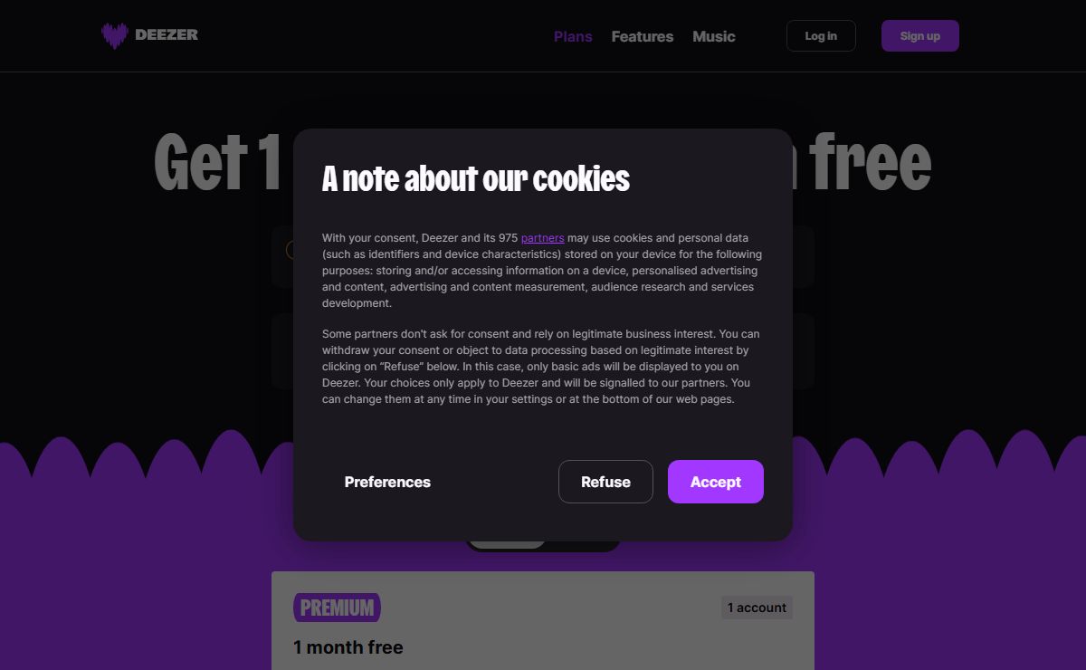 Deezer | Subscriptions and offers | Music streaming
