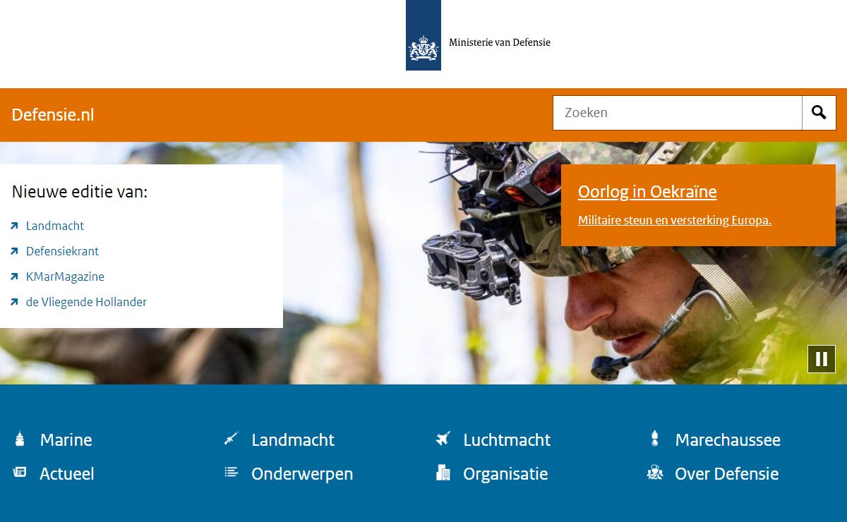 Ministerie van Defensie | Defensie.nl