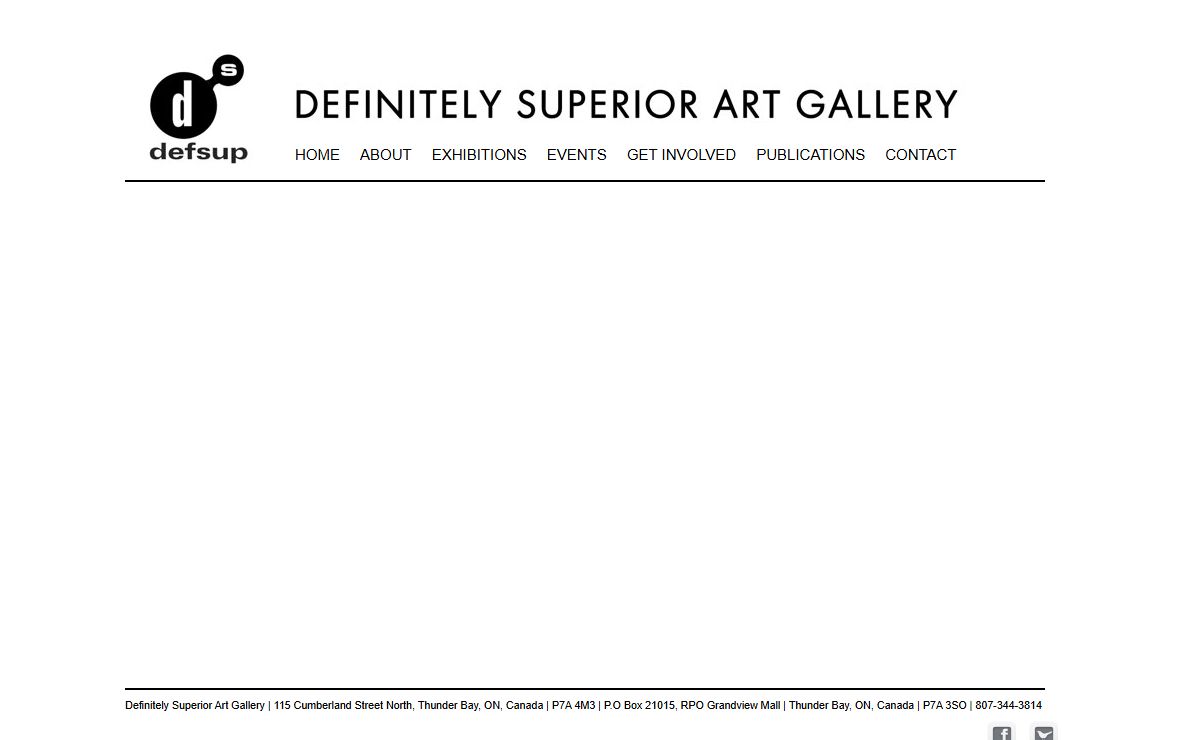 Definitely Superior Art Gallery | Artist Run Centre and Gallery