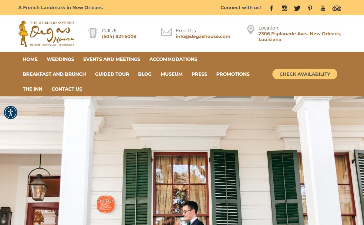 Degas House in New Orleans, LA - Home